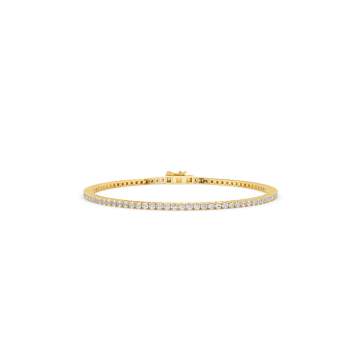 Round Diamond Tennis Bracelet