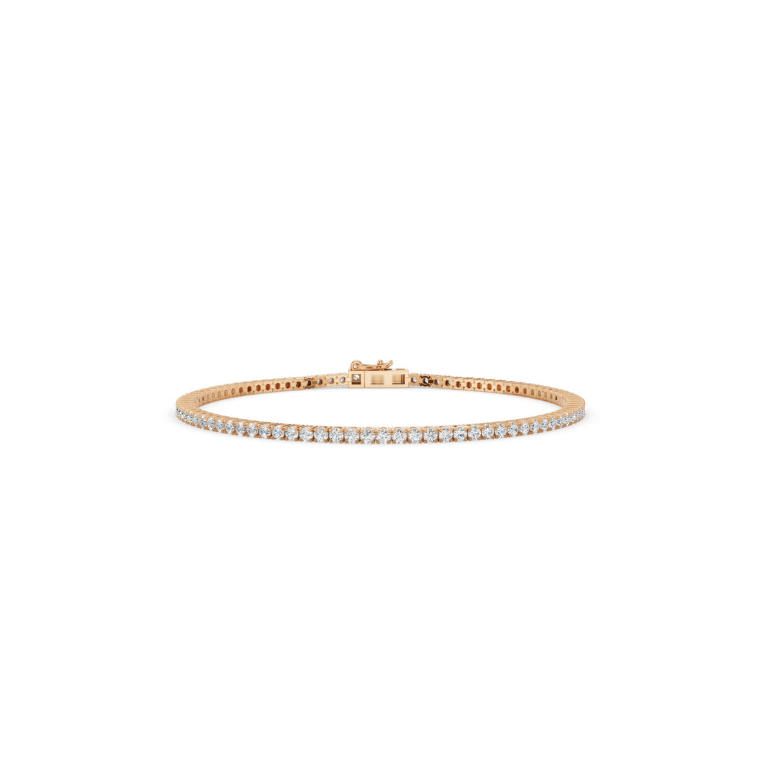 Round Diamond Tennis Bracelet