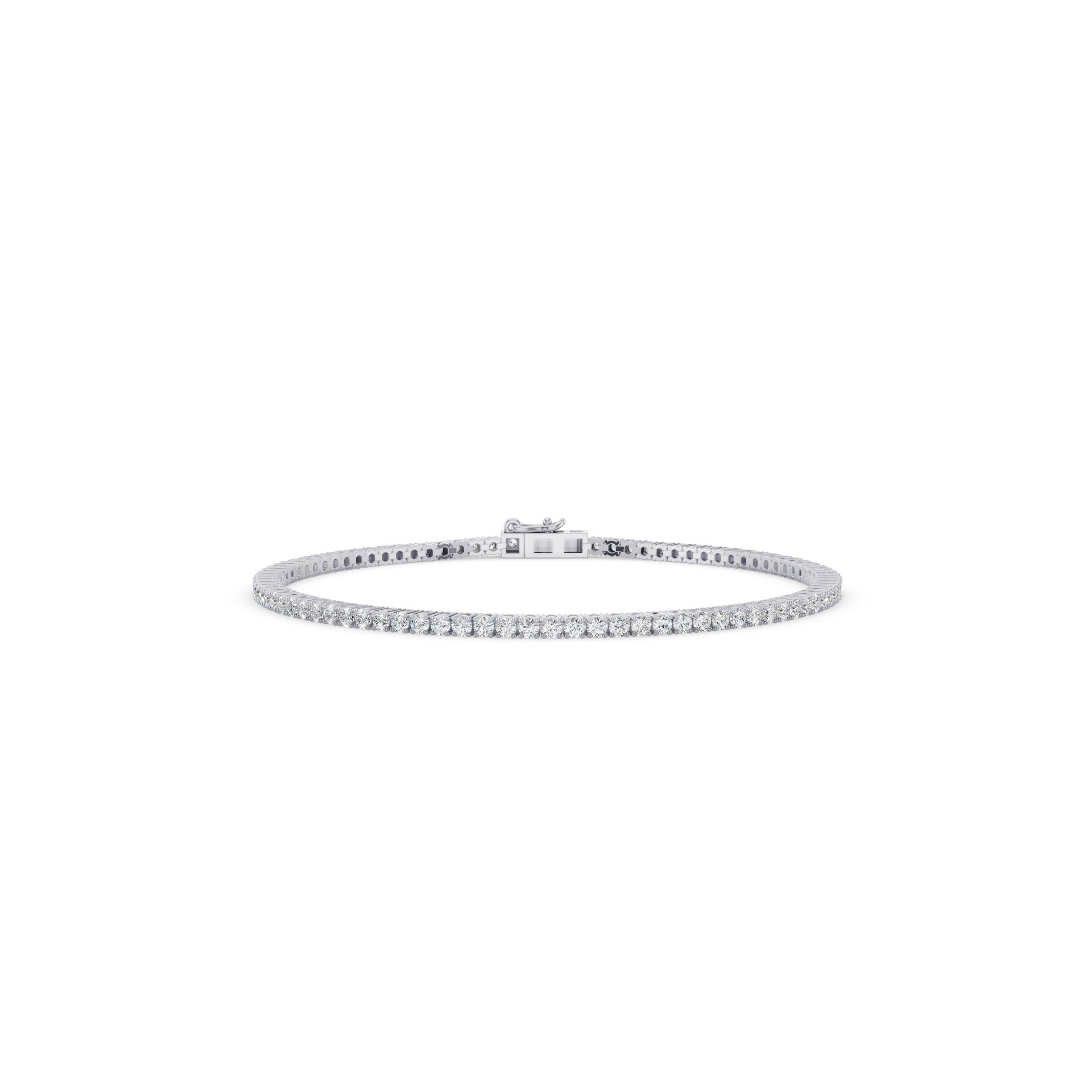 Round Diamond Tennis Bracelet