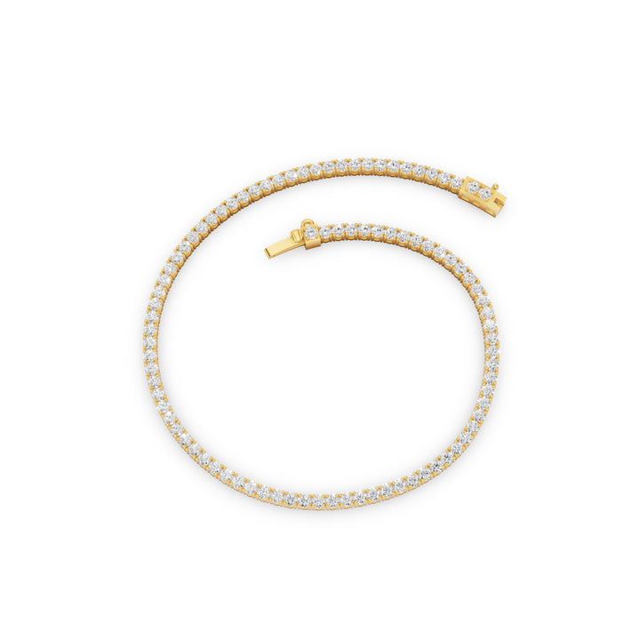 Round Diamond Tennis Bracelet