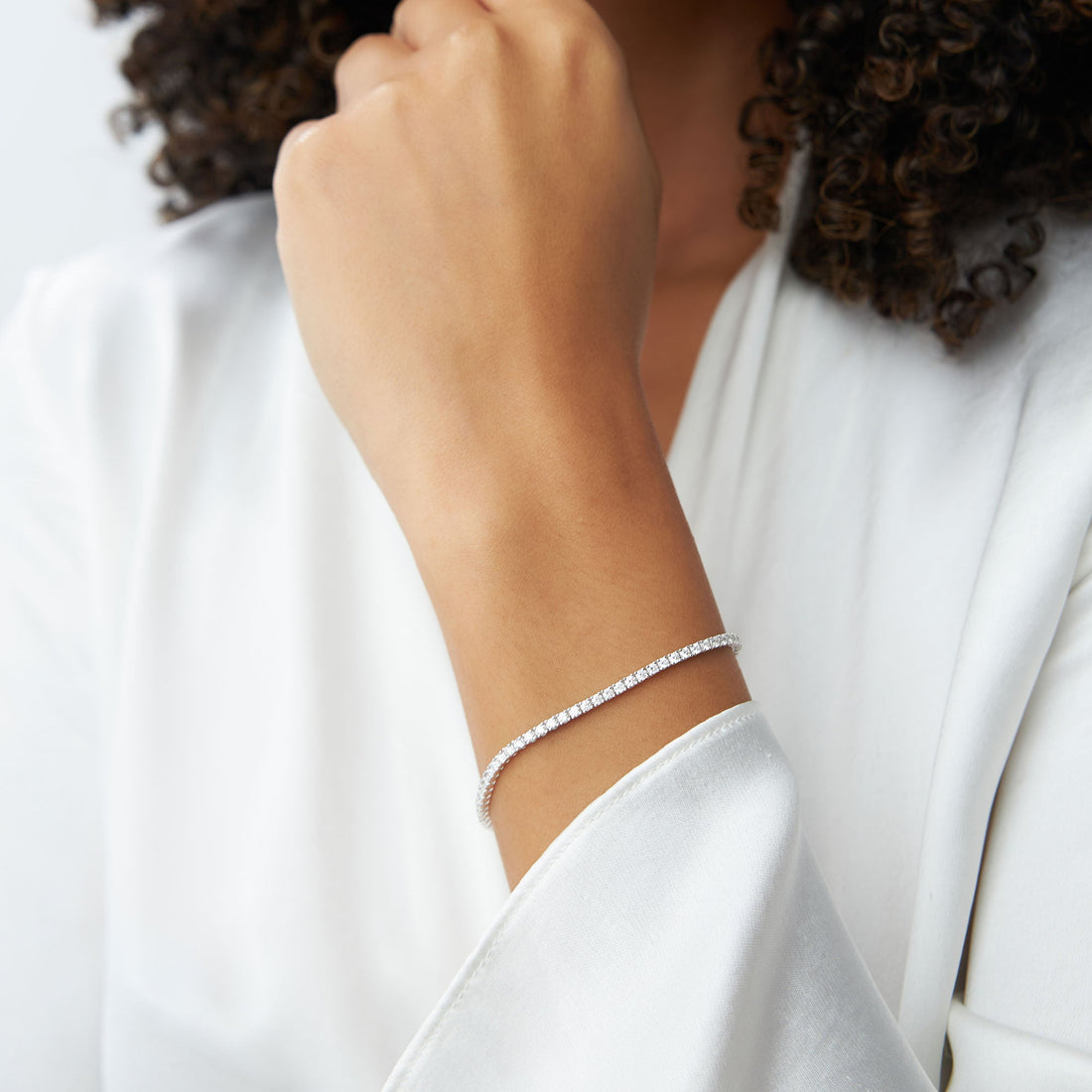 Round Diamond Tennis Bracelet