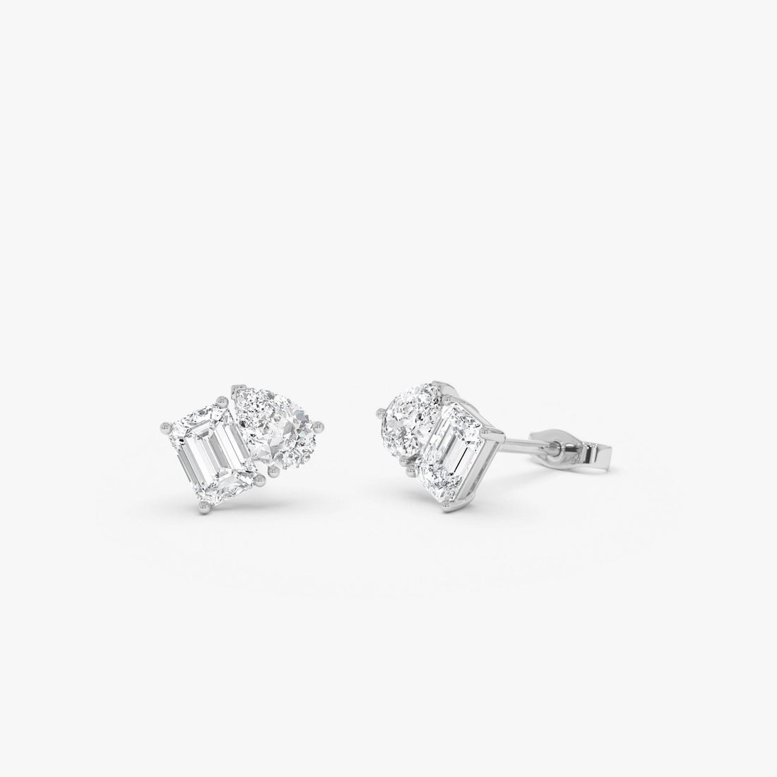 Toi et Moi Lab Grown Diamond Studs