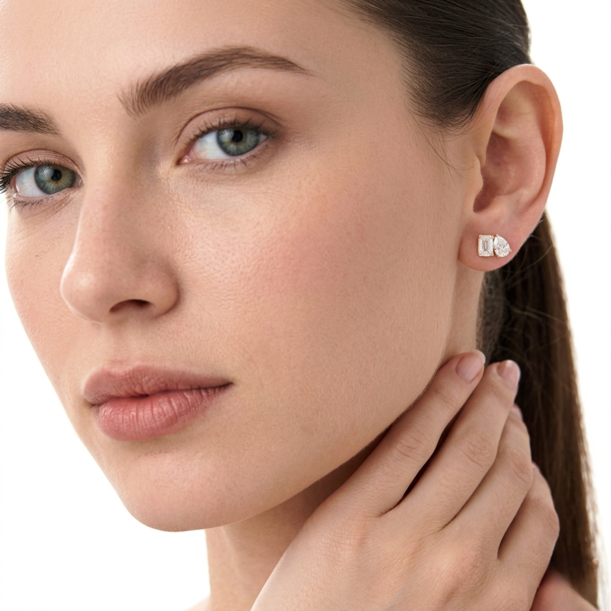 Toi et Moi Lab Grown Diamond Studs