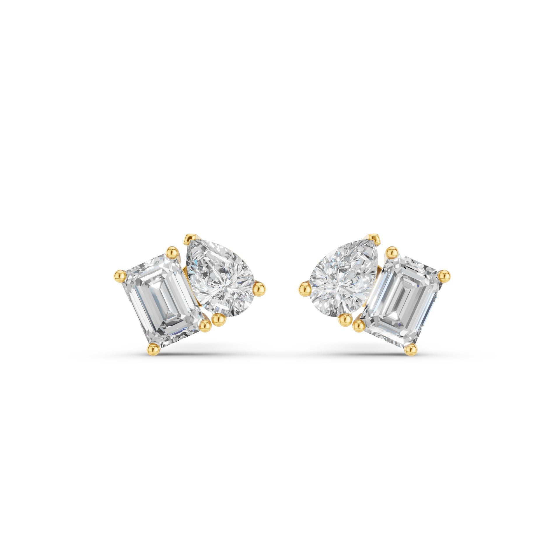 Toi et Moi Lab Grown Diamond Studs