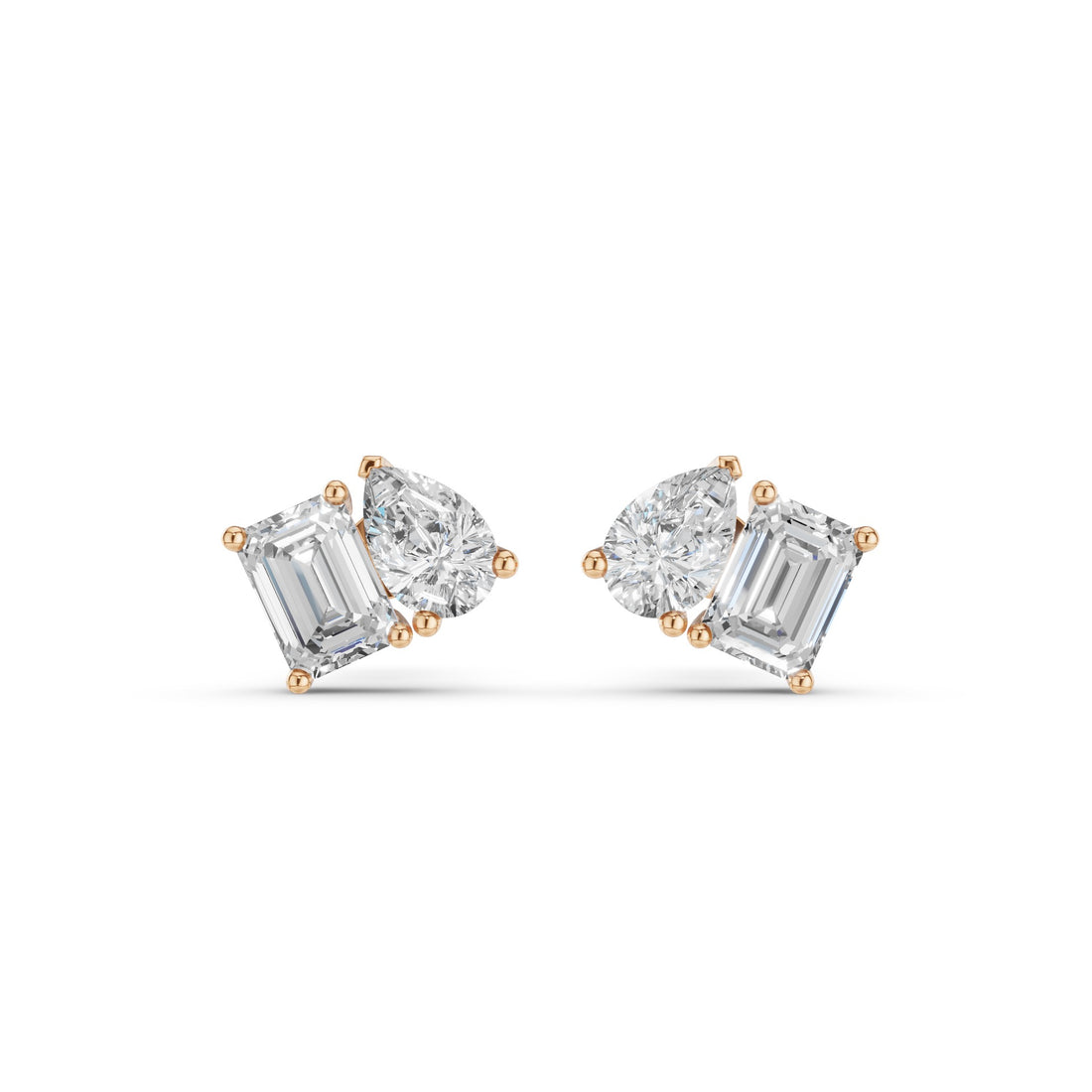 Toi et Moi Lab Grown Diamond Studs