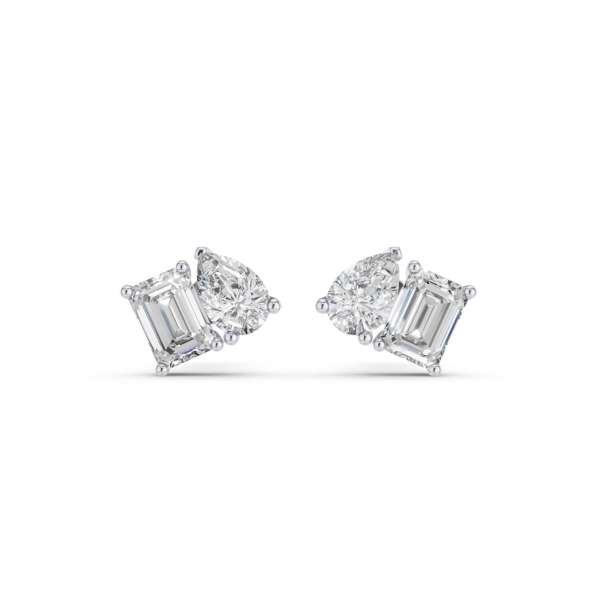 Toi et Moi Lab Grown Diamond Studs