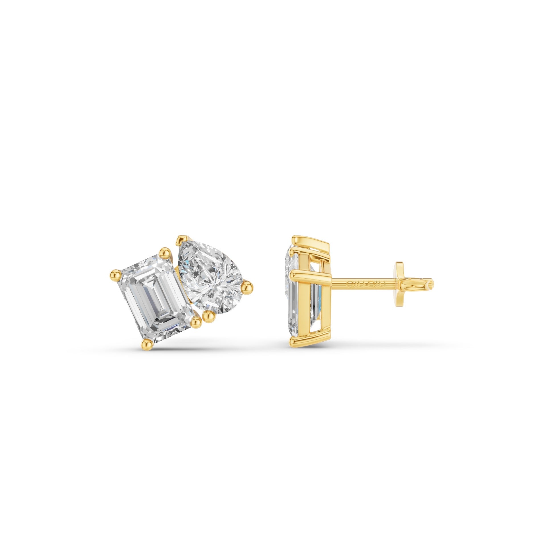 Toi et Moi Lab Grown Diamond Studs