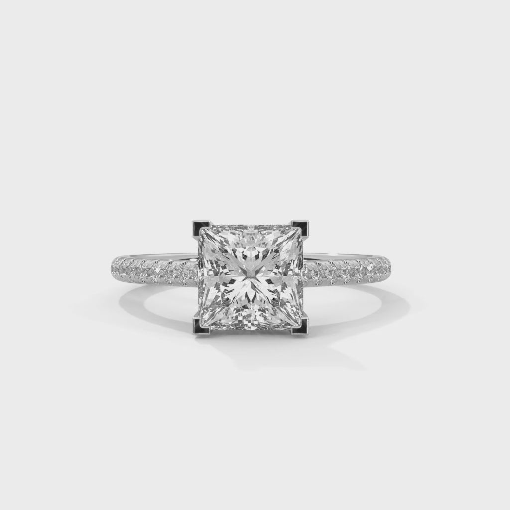 princess pave band