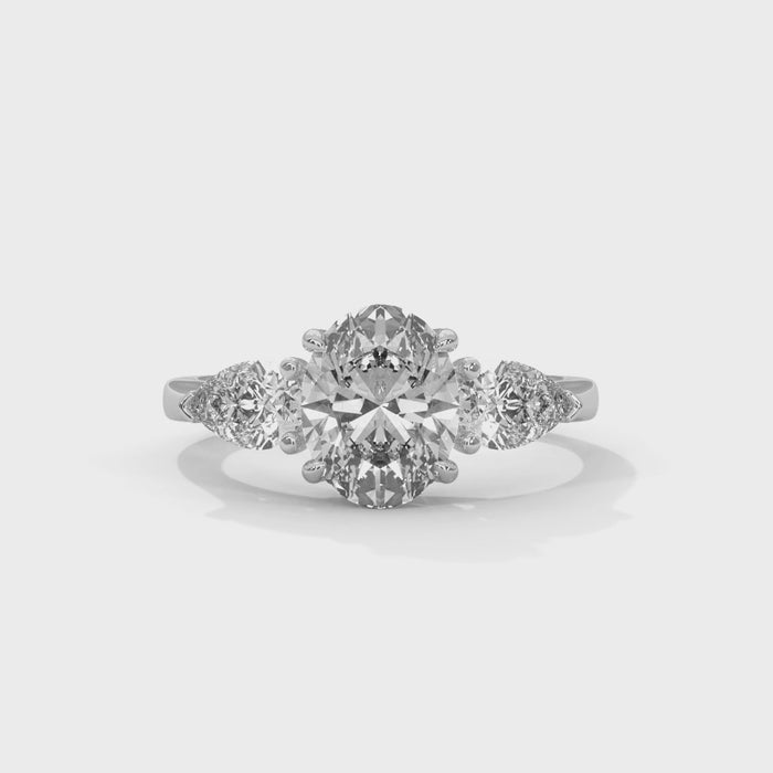 three stone ring