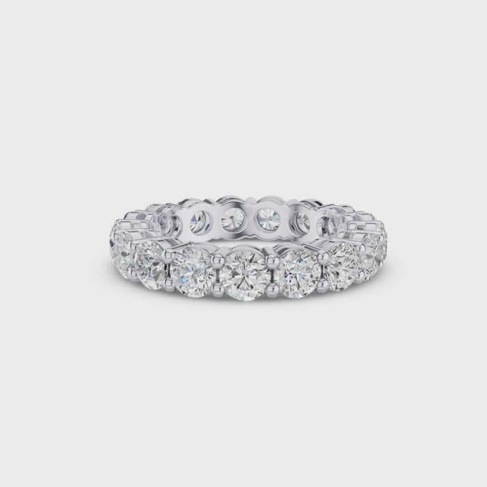 Full Eternity Round Lab Grown Diamond Wedding Ring