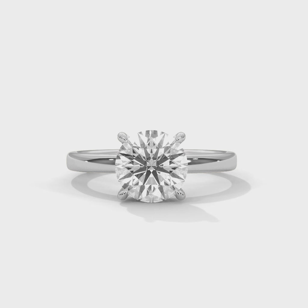 white gold diamond ring