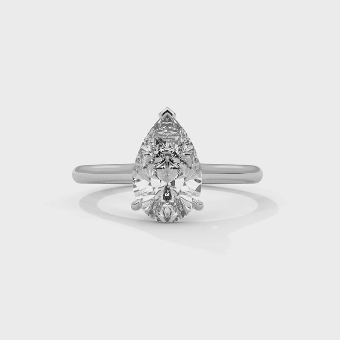 white gold ring
