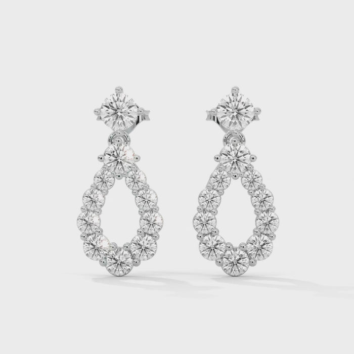 Tear drop earring