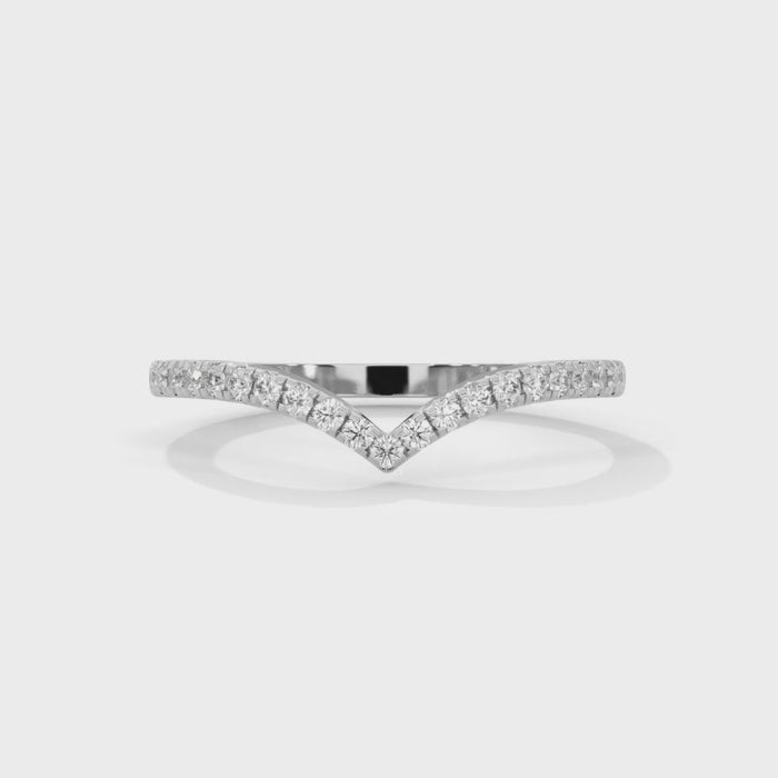 V shape band