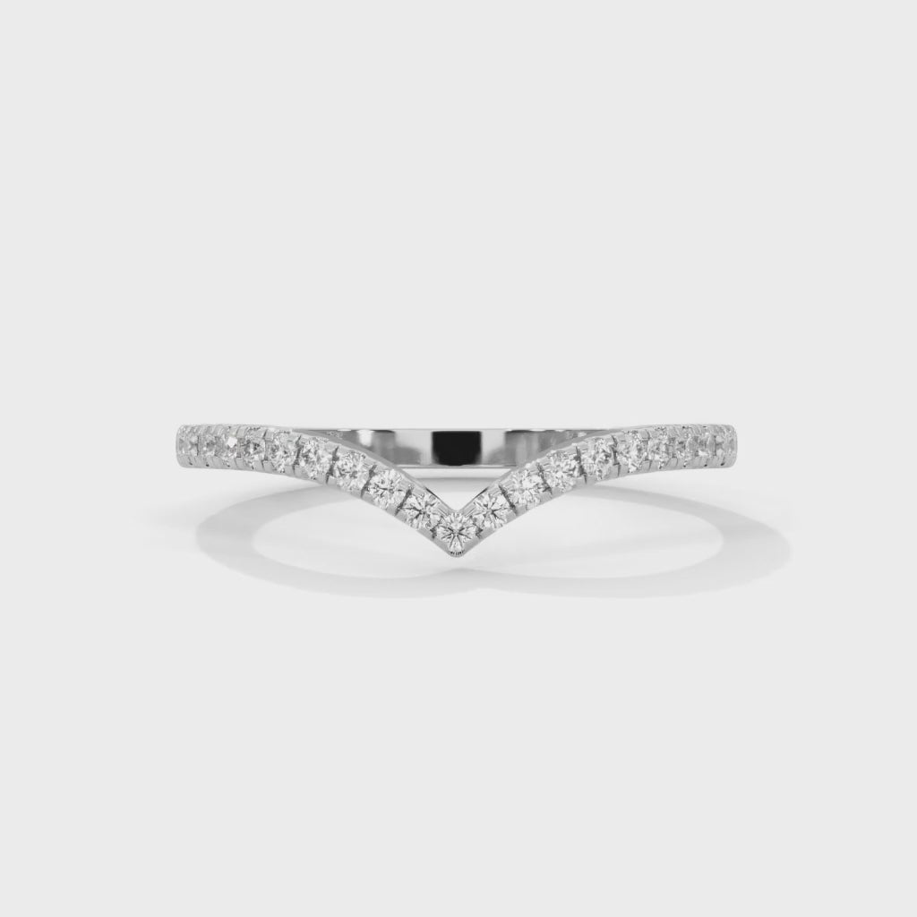 V shape band