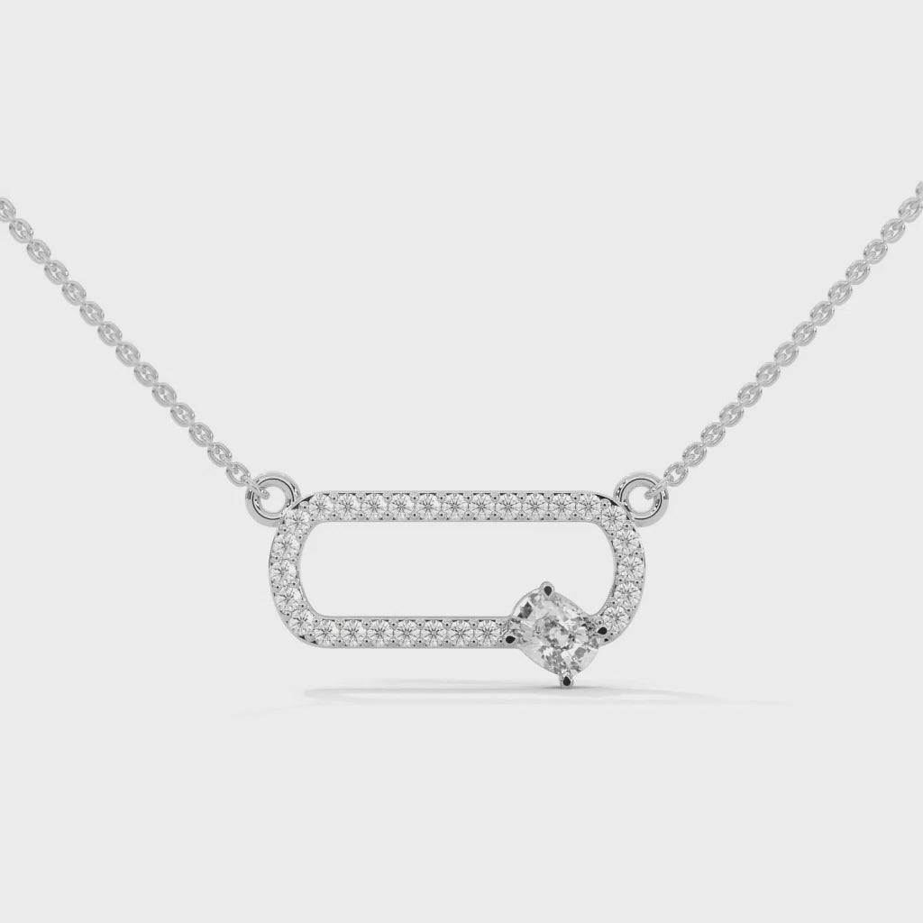 pendant round diamond