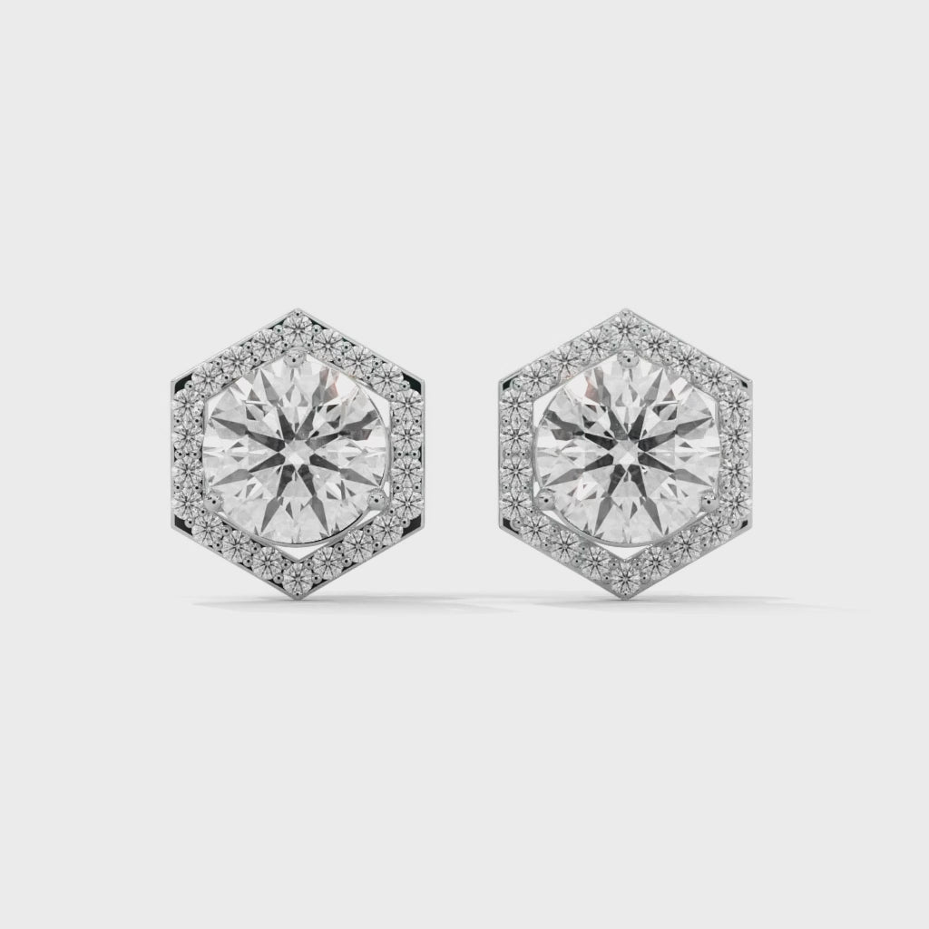 Hexagon Stud