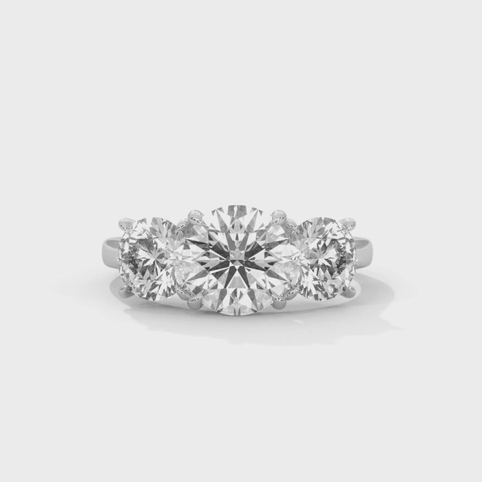 three stone ring