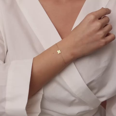 Four Leaf Clover Bracelet
